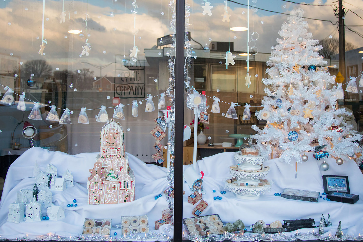 The Vienna Cookie Company in Baldwin is offering passersby the chance to win a surprise gift on Dec. 11 if they can find three hidden objects in the shop’s window display.