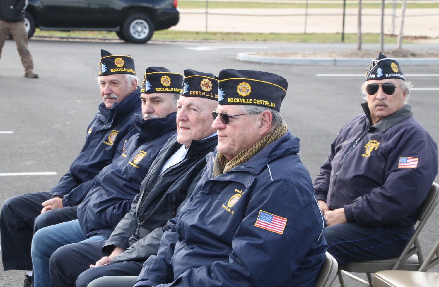 Rockville Centre and Malverne American Legion members also attended