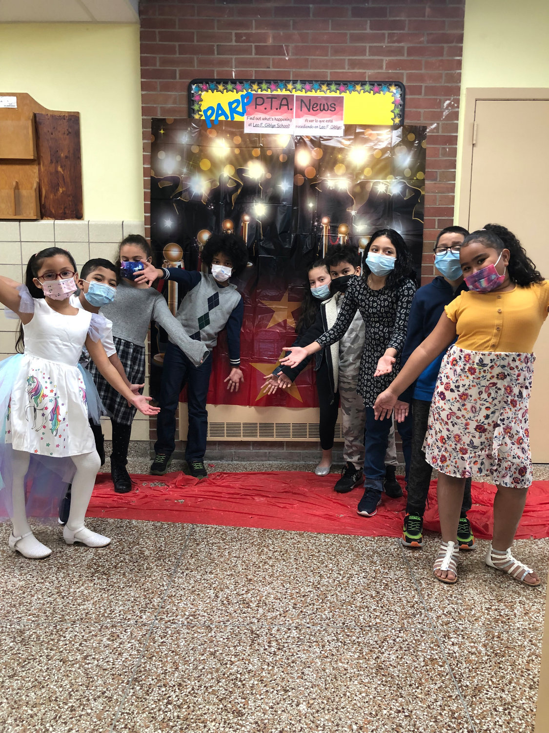 Students at Leo F. Giblyn School attended a PARP Storytime and walked the red carpet as part of the school’s Roll Out the Red Carpet for Literacy event.
