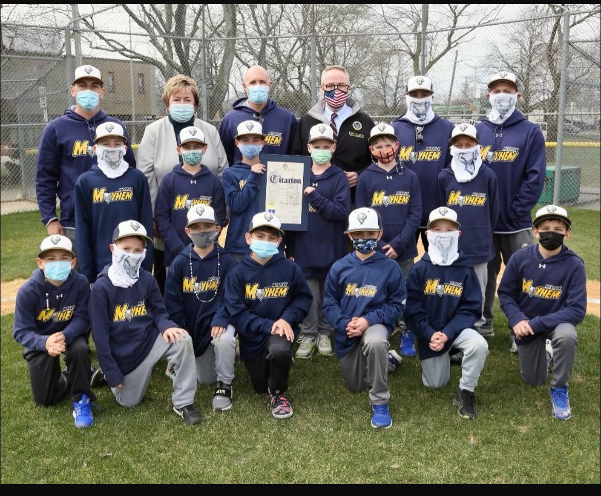 Successful since their founding, Mayhem’s current 11u team won a championship in the fall of 2020 and received a special citation from the Town of Hempstead.
