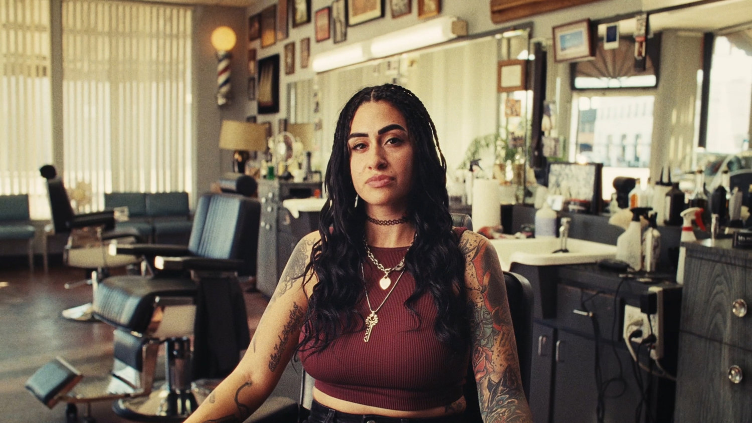 Jamie Rodriguez, of Merrick, acted in her first commercial last October, cutting a man’s hair in the bathroom of a Los Angeles home. The Wantagh barber starred in the Ruffles “Own Your Ridges” campaign, which premiered on Christmas Day.