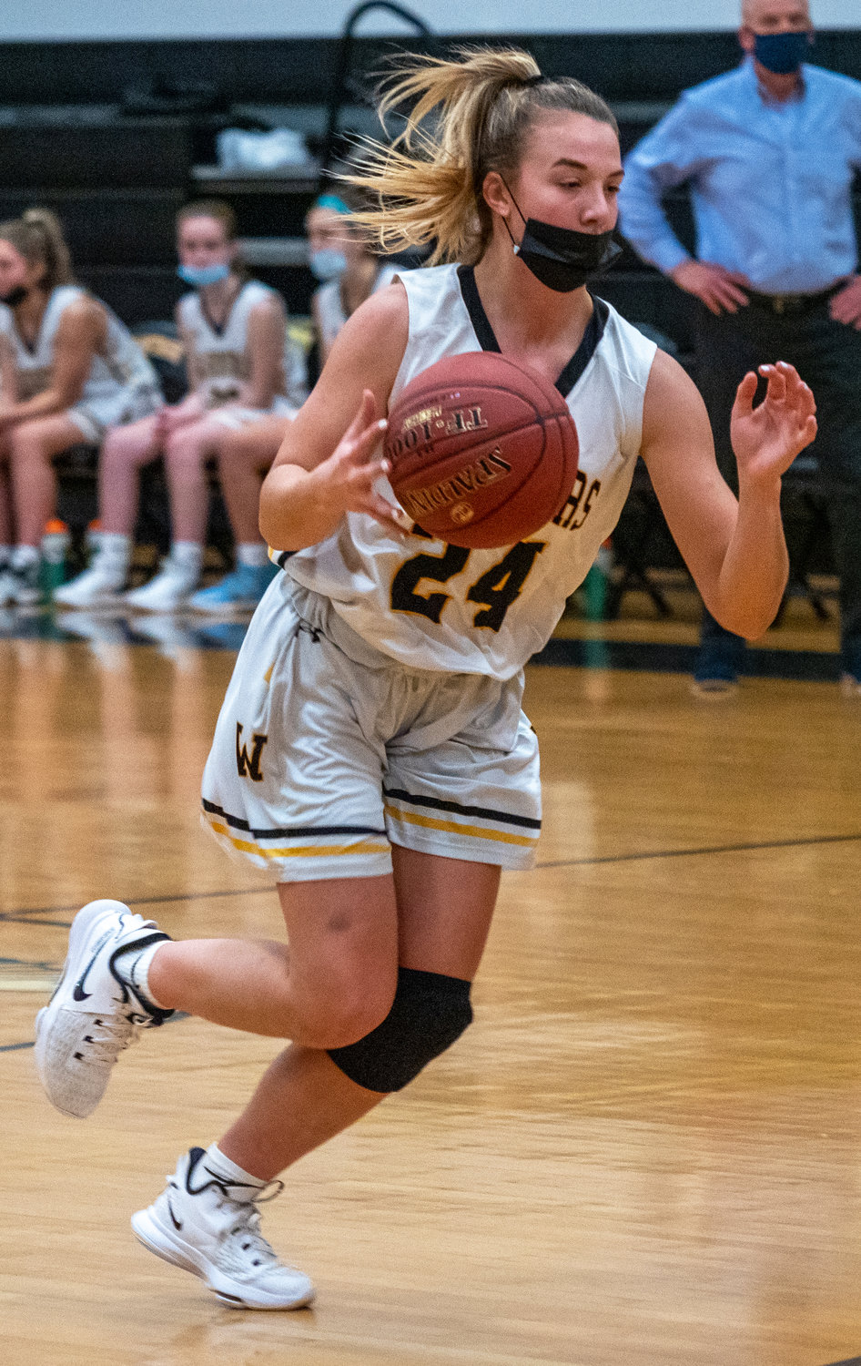 Senior Madison Taylor matched her uniform number with 24 points Jan. 5 as Wantagh rallied to defeat neighboring Seaford, 46-41.
