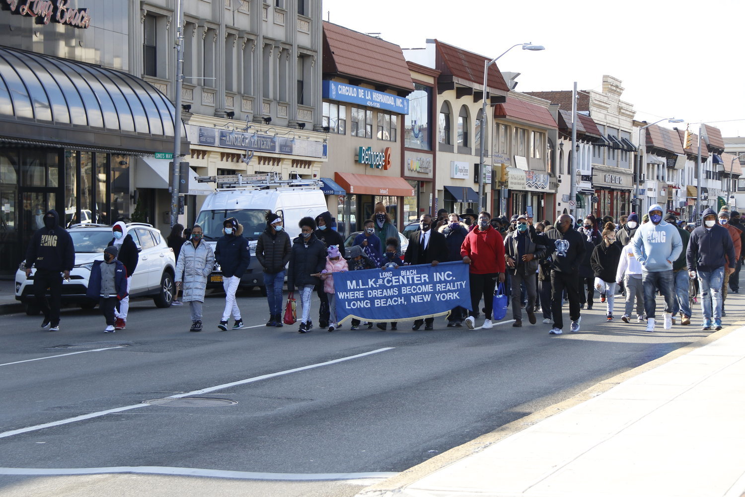 The Martin Luther King Center hosted a march with a sizable turnout last year.