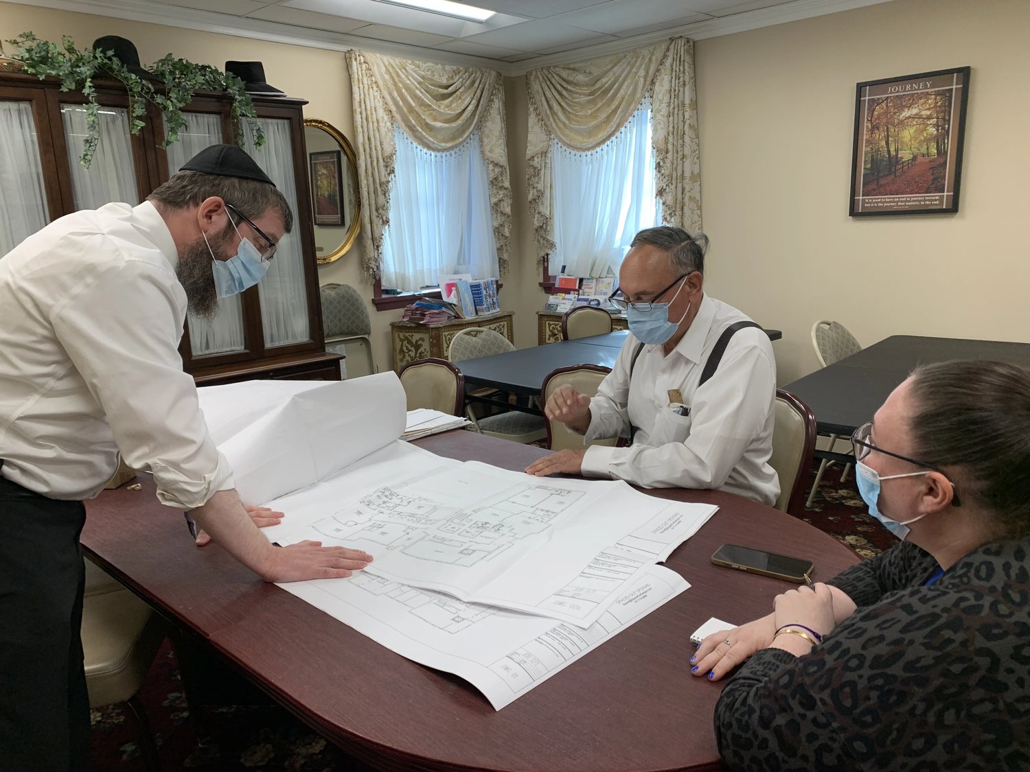 The Chabad Center has already started to meet with architects to get the building process under way.