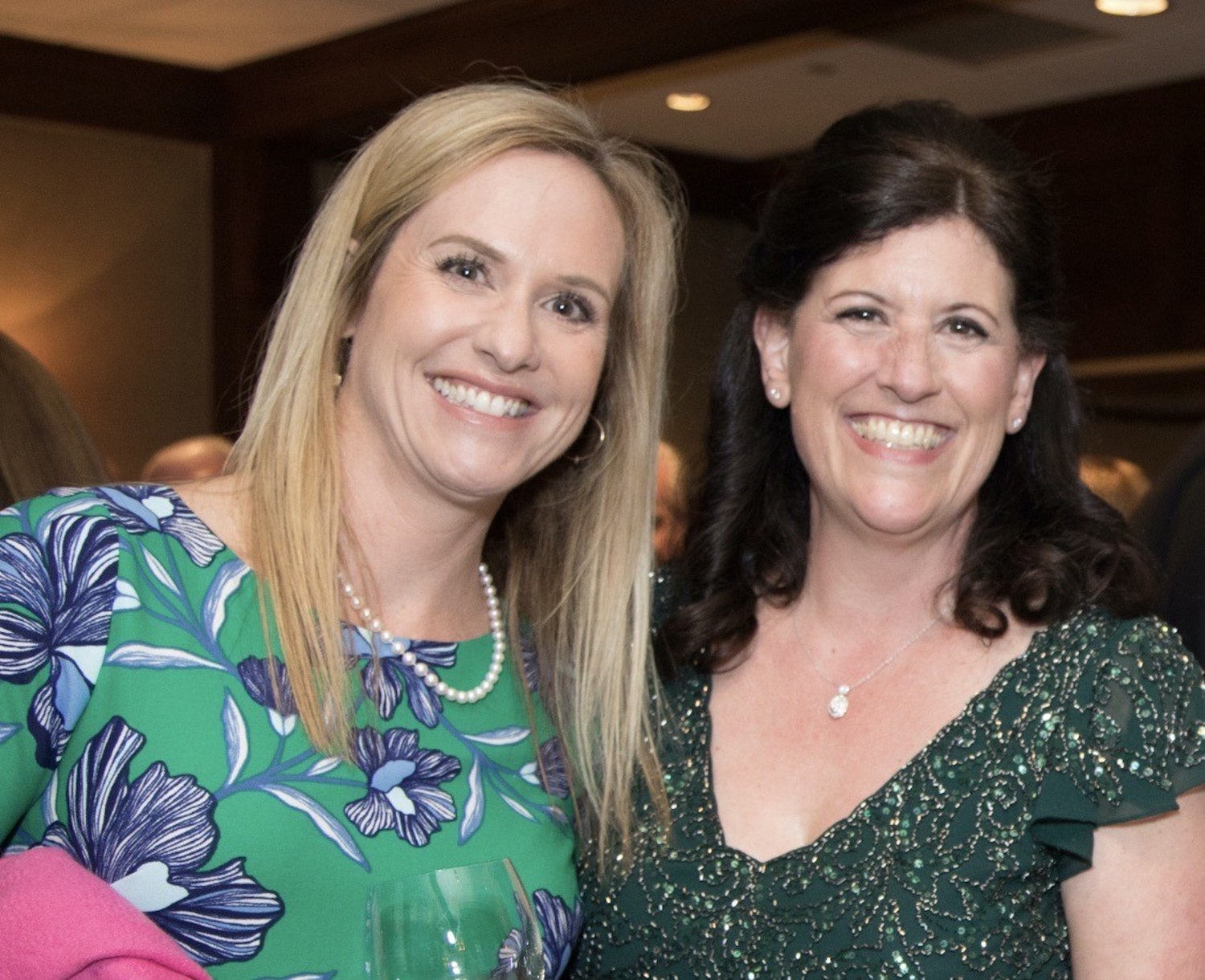 Laura Altman, left, and Kathleen Baxley will be honored for their efforts as part of the Rockville Centre Breast Cancer Coalition at its gala on March 11.