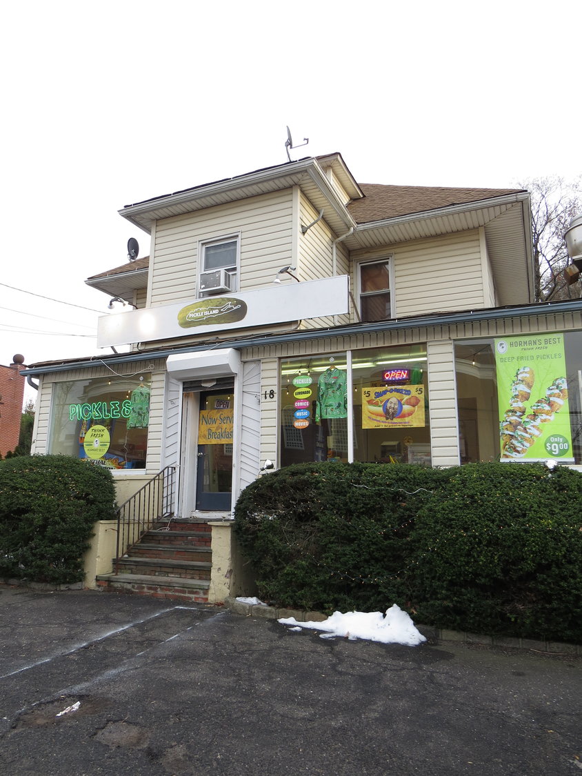 Pickle Island is open Sunday to Friday, noon to 6 p.m. at 18 Forest Ave., Glen Cove.