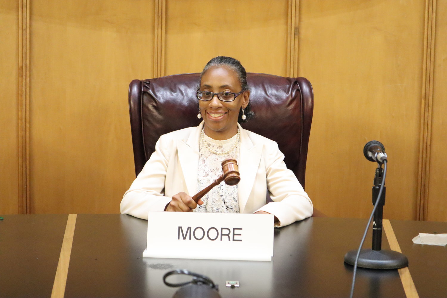 Anissa Moore, a former Long Beach City Council president and leader in the city’s Black community, is now a Nassau deputy county executive.