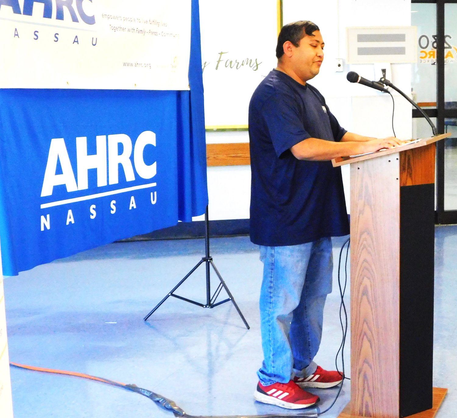 Abrar Butt testified to the importance of the services provided to him by AHRC Nassau.