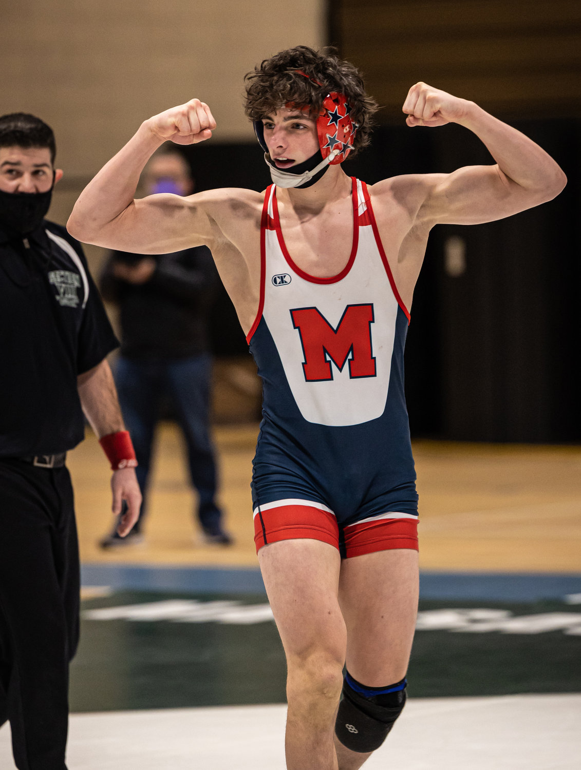MacArthur senior Killian Foy captured the Nassau County 138-pound title Feb. 13 and went on to earn All-State honors last weekend.