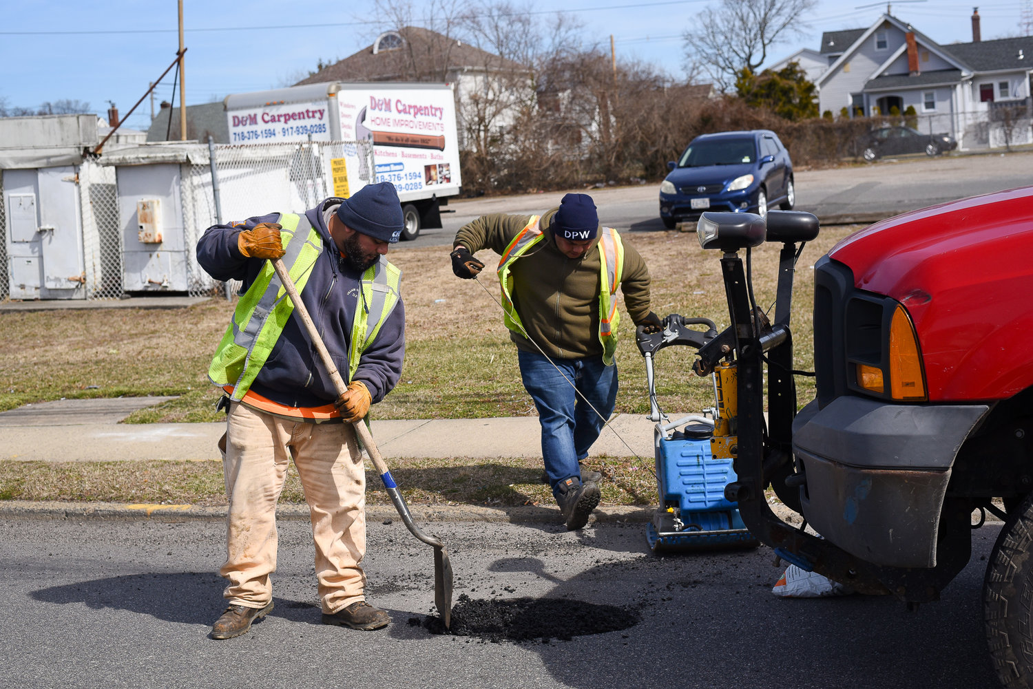 Potholes are a constant occupation for Freeport’s Department of Public Works throughout the year, but especially in the spring, when fluctuations of warm and cold temperatures force the road surface to expand and contract more rapidly than in other seasons.