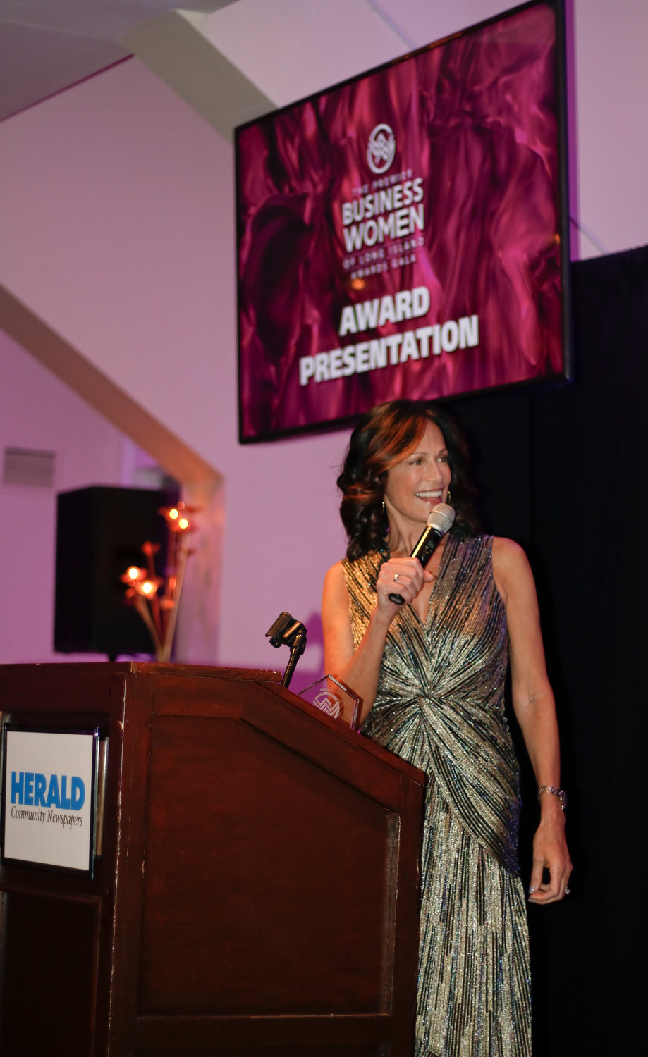 Television host, author and businesswoman Judy Goss hosted RichnerLive’s Premier Business Women of Long Island event last March.