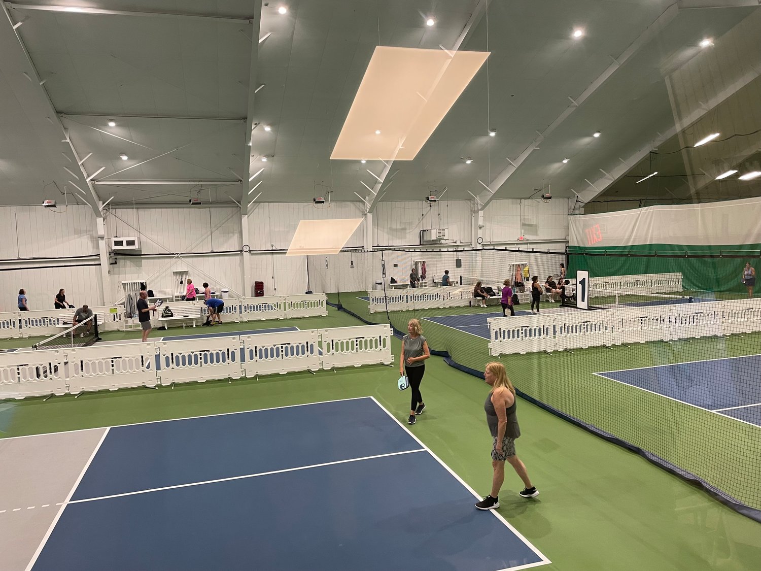 Just off the Southern State Parkway in West Hempstead, the facility boasts six pickleball courts, a tennis court and an artificial-turf field.