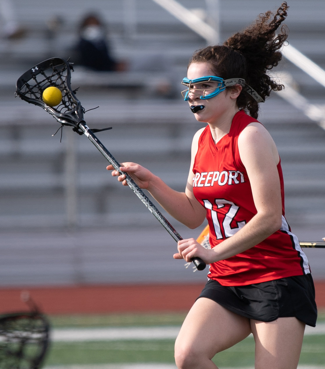 Sophomore Cassie Smith’s goal in double overtime completed a wild 9-8 comeback victory for Freeport over Elmont.