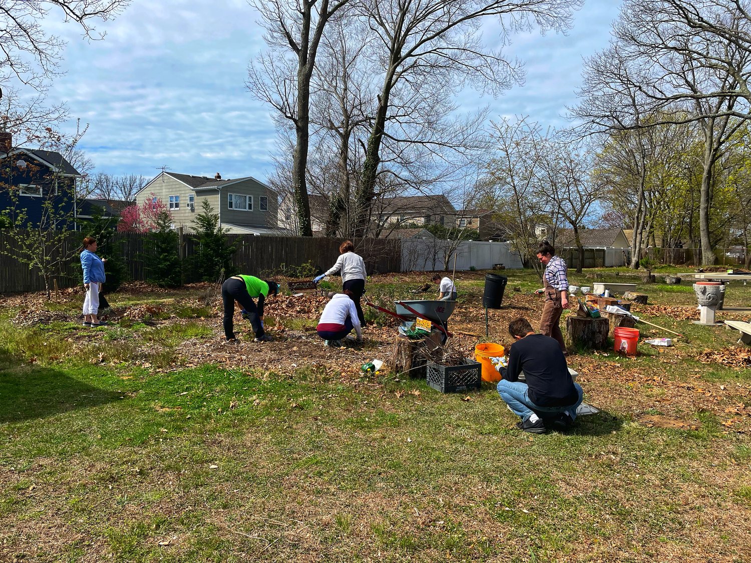 Preparing for its 12th growing season, volunteers at the Garden at St. Francis were hard at work during the Episcopal Church’s Earth Day Fest.