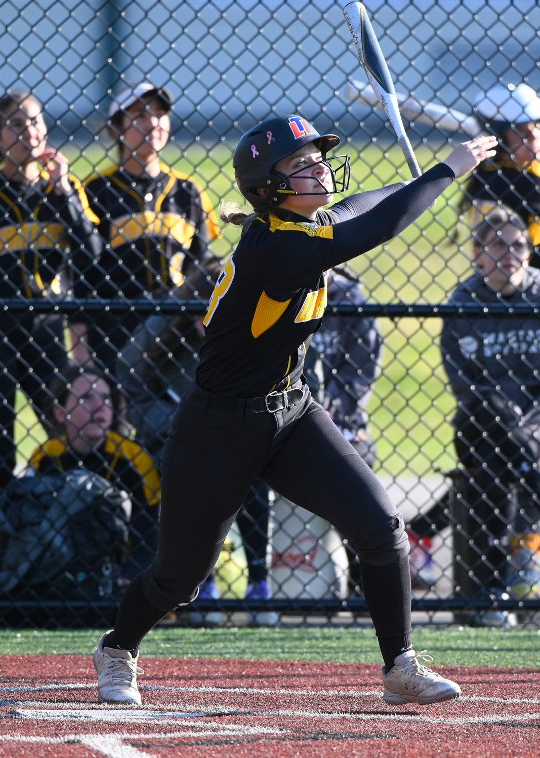 Junior catcher Angelia Bendetti has blasted five home runs for the Warriors, who won seven of their first 10 conference games.