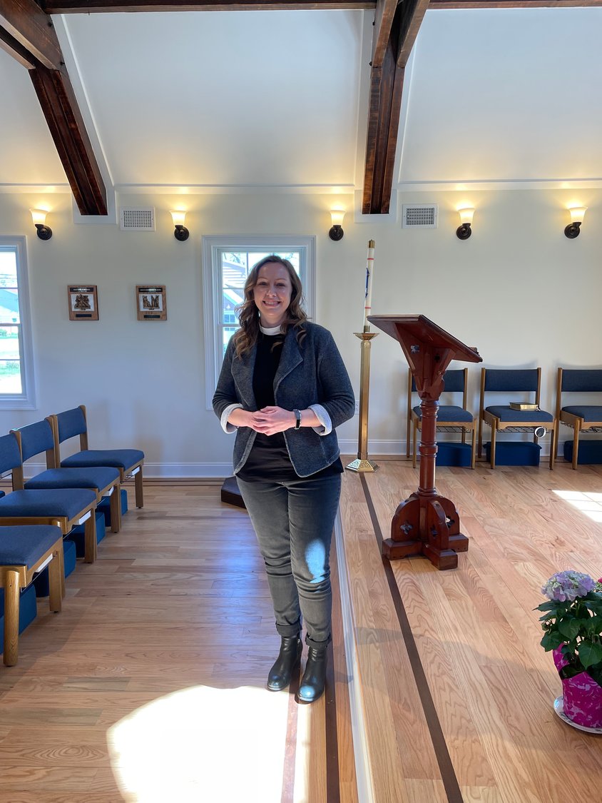 St. Francis Episcopal Church welcomed its new pastor, the Rev. Grace Flint, last month.