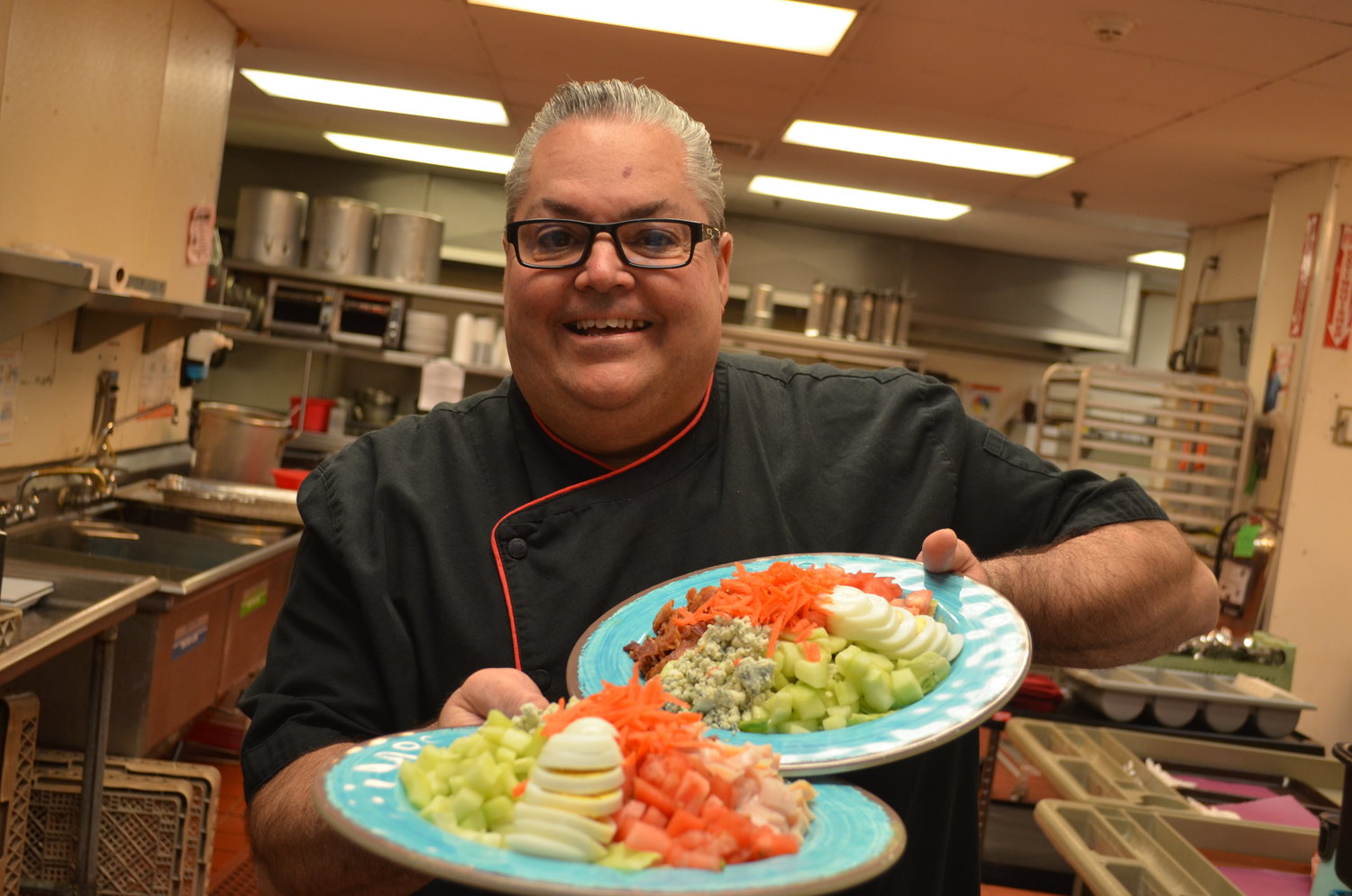 Patrick Marone, Executive chef of the Regency for 18 years, has returned to the assisted living community after a six-month absence.