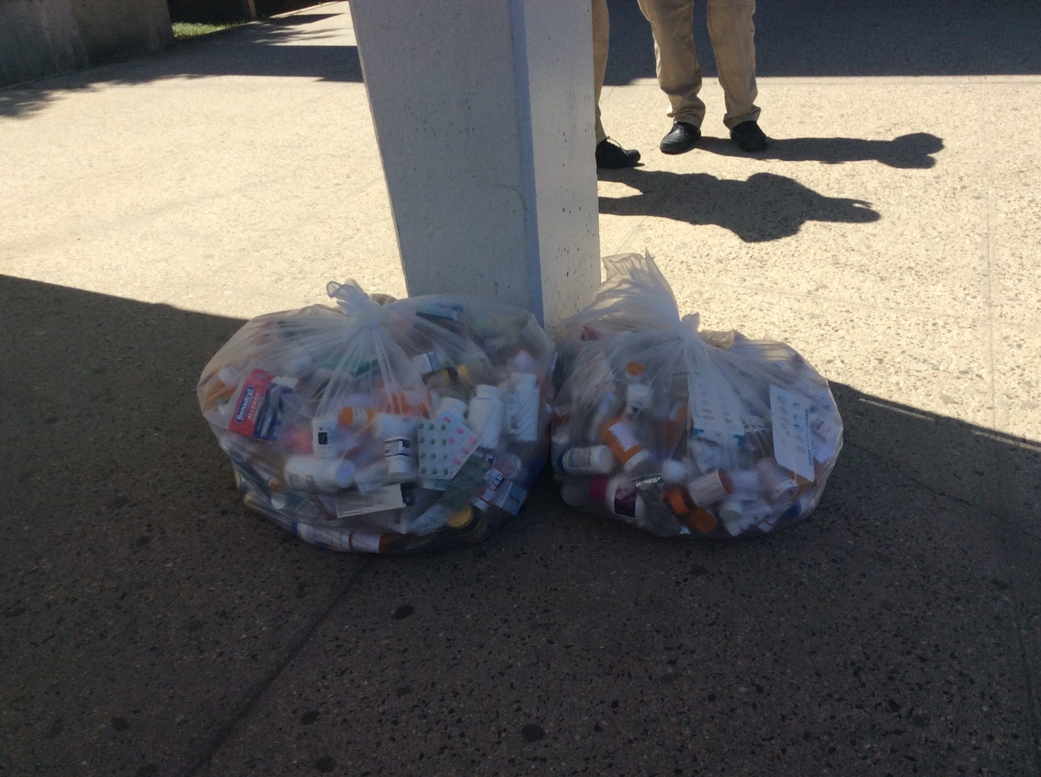 More than 70 pounds of drugs were collected during the recent drug take back day with the Oceanside Safe Coalition.