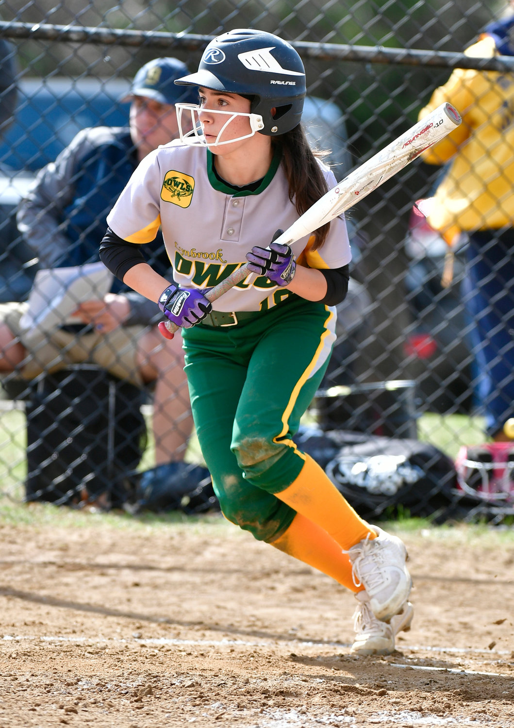 Sophomore shortstop Katie Sharkey anchors Lynbrook’s infield defense and is also batting .370 from the leadoff spot.