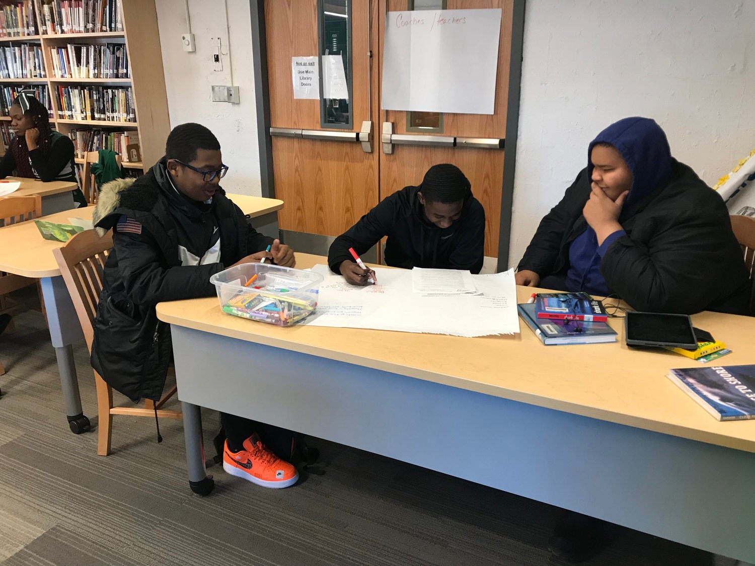Over 100 students from English classes at Elmont Memorial High School have shared their stories through the school library-run project since the 2016-2017 school year.