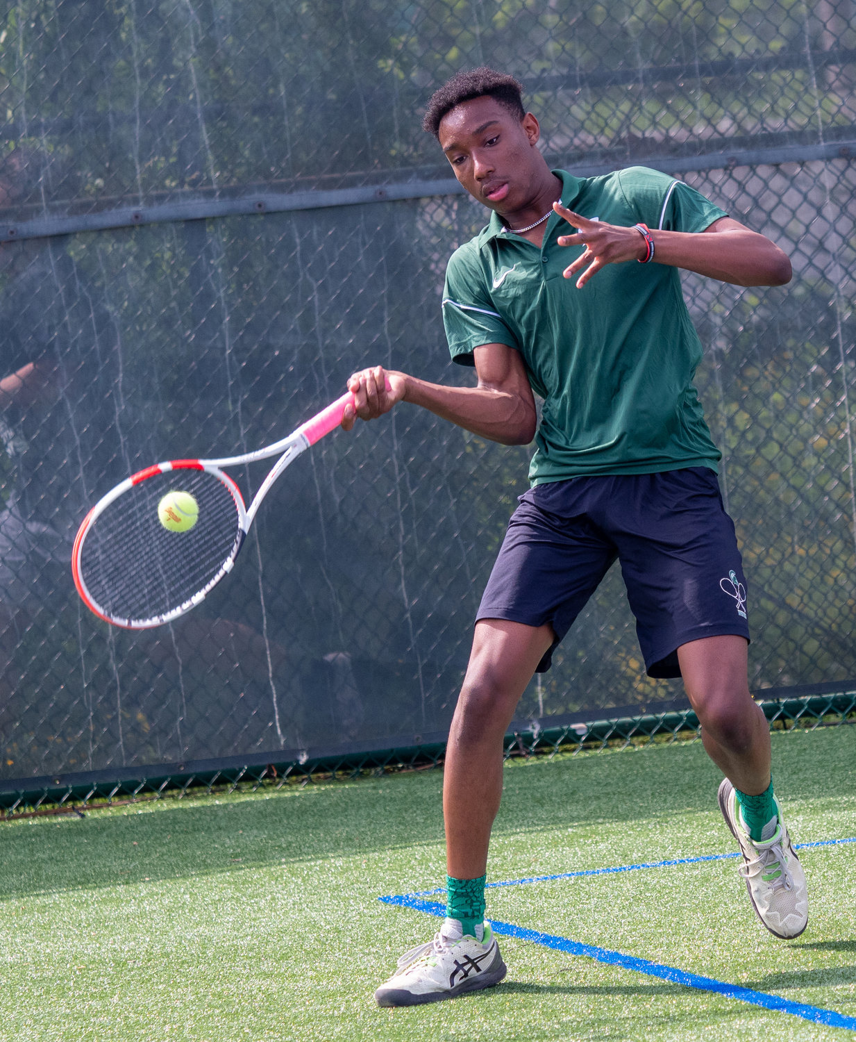 Senior Daniel Ellis went 12-2 at first singles to help lead the Spartans to their first conference crown in 13 years.