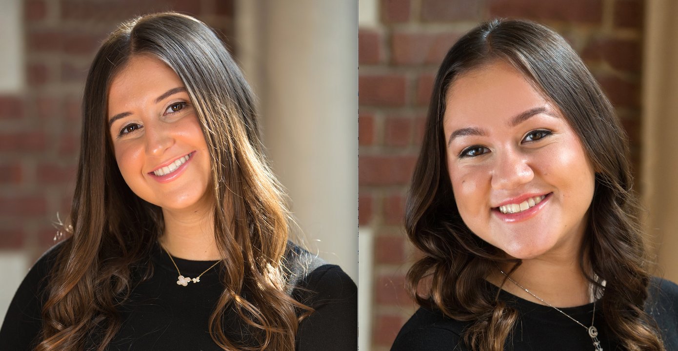 Gabriella Herman., left, and Atara Sicklick are co-valedictorians for the SKA class of 2022.