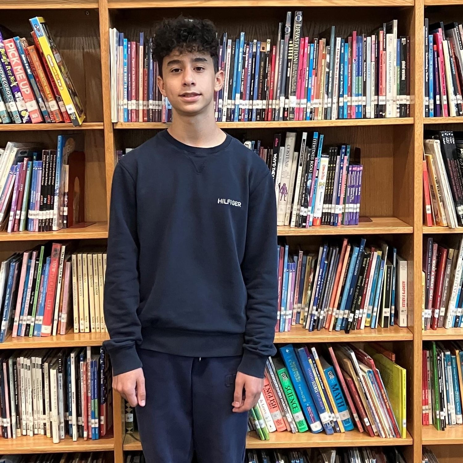 Woodmere Middle School eighth-grader Noam Sheerit earned an honorable mention for his poem ‘Triumphant Little Candle’ in the Walt Whitman Birthplace Association’s 36th annual student poetry contest.