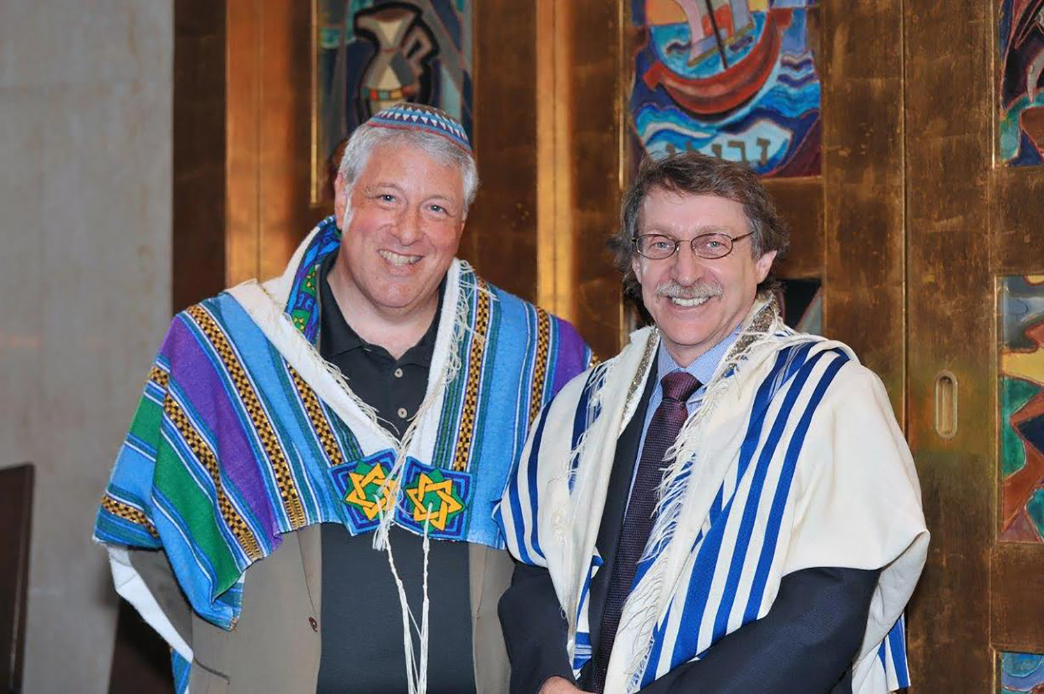 Congregation Tifereth Israel will be celebrating its 125th anniversary this year. Cantor Gustavo Gitlin, left, and Rabbi Irwin Huberman have served the congregation since the early 2000s.