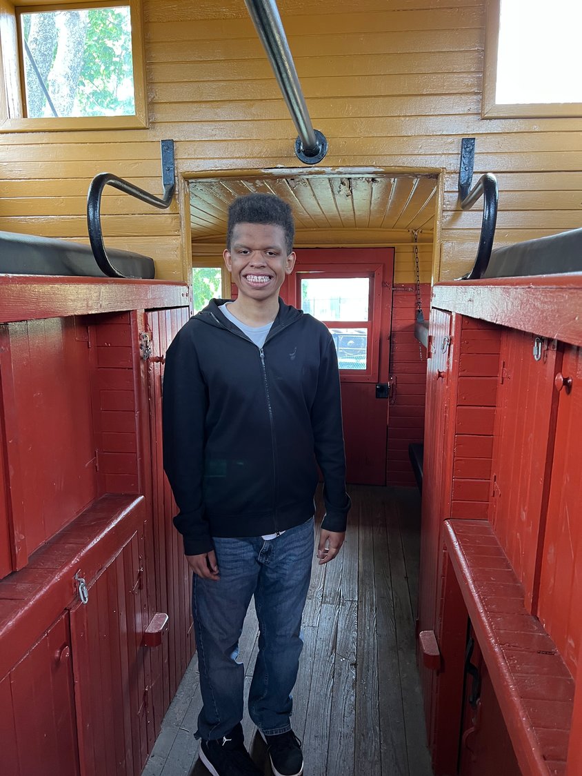 Kevin Santana said he wasn’t really very interested in trains until he attended his first visit to the museum, but after the field trip he thought they were really cool.