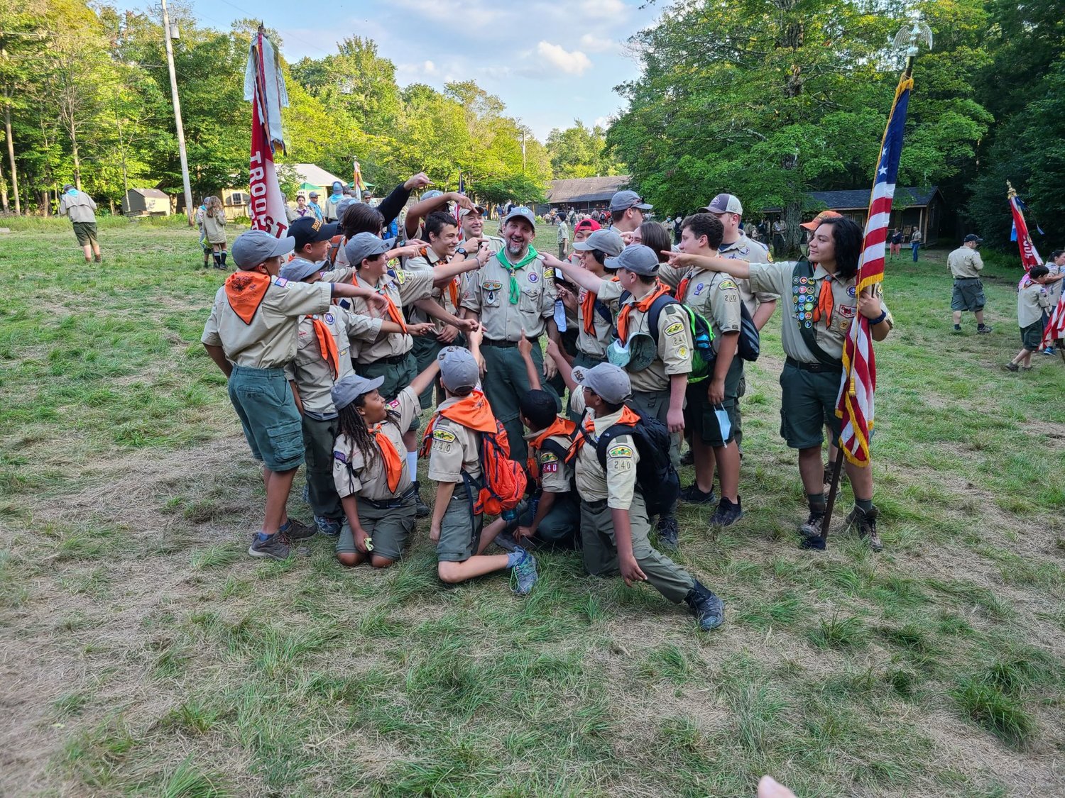 Scoutmaster Joseph Canzoneri's wisdom and guidance will be deeply missed by his troop.