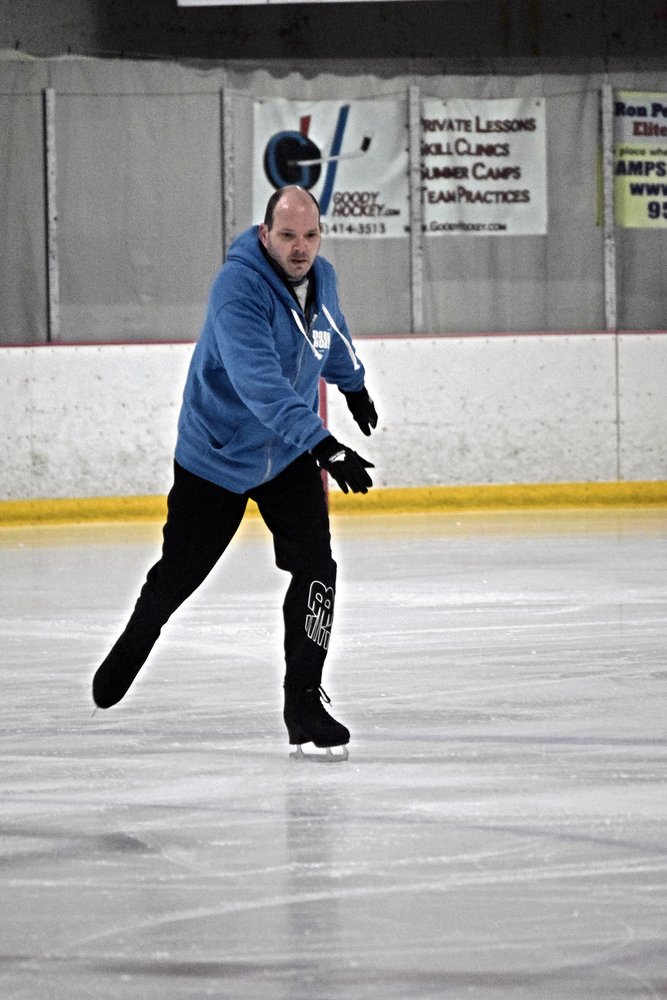 Practice makes perfect and Mark Getman is putting in the time to perform the best he can on the ice.