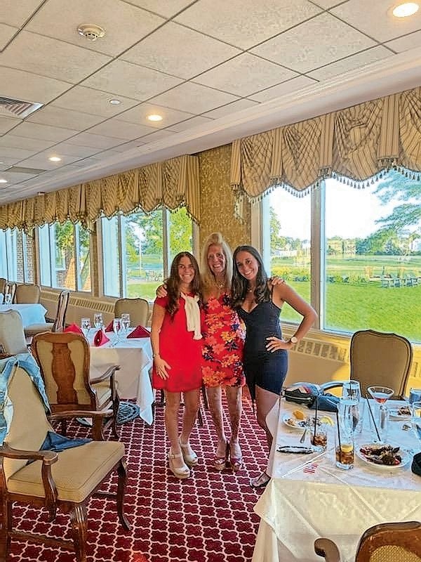 The Breslauer family, Kimberly, left, Ginny and Lindsay, loved spending time at the Inwood Country Club.