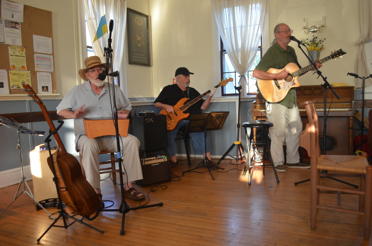 Pollinator Week’s festivities concluded with a performance by the South Country String Band.