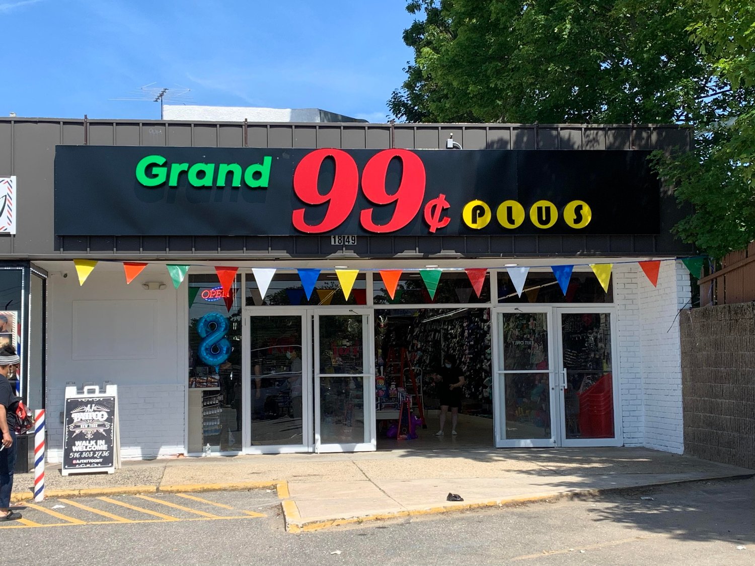 Grand 99¢ Plus is located at 1841 Grand Avenue, where Grand Avenue Cinema used to be.