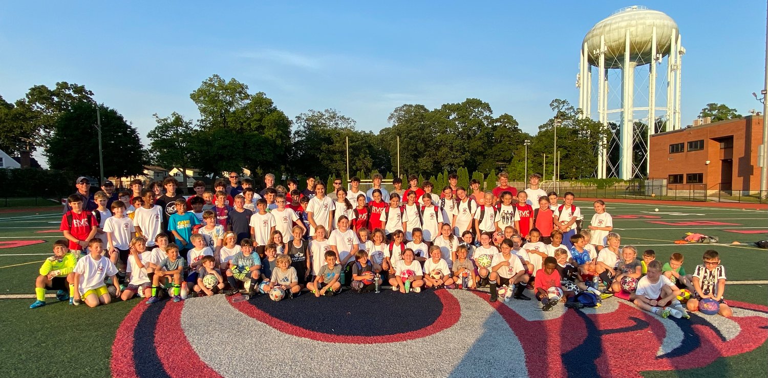 South Side coaches and players welcomed over 106 players during the camp on June 30.