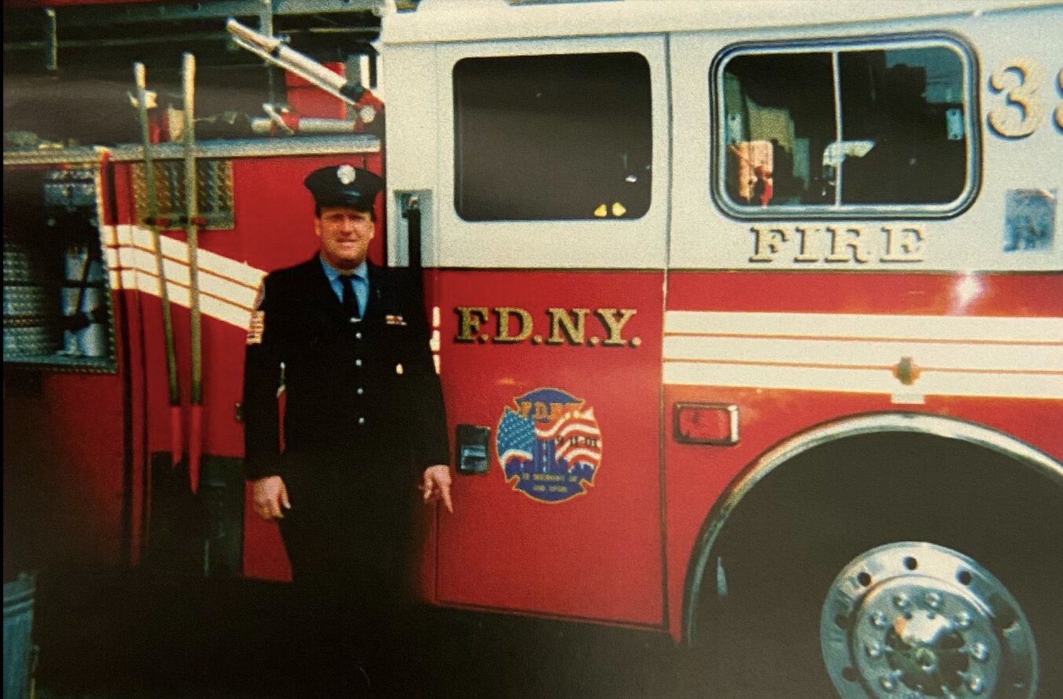 Daniel Monahan was an FDNY firefighter for many years before retiring in 1998. On July 9, Lydia Lane in Salisbury was dedicated in memory of him.