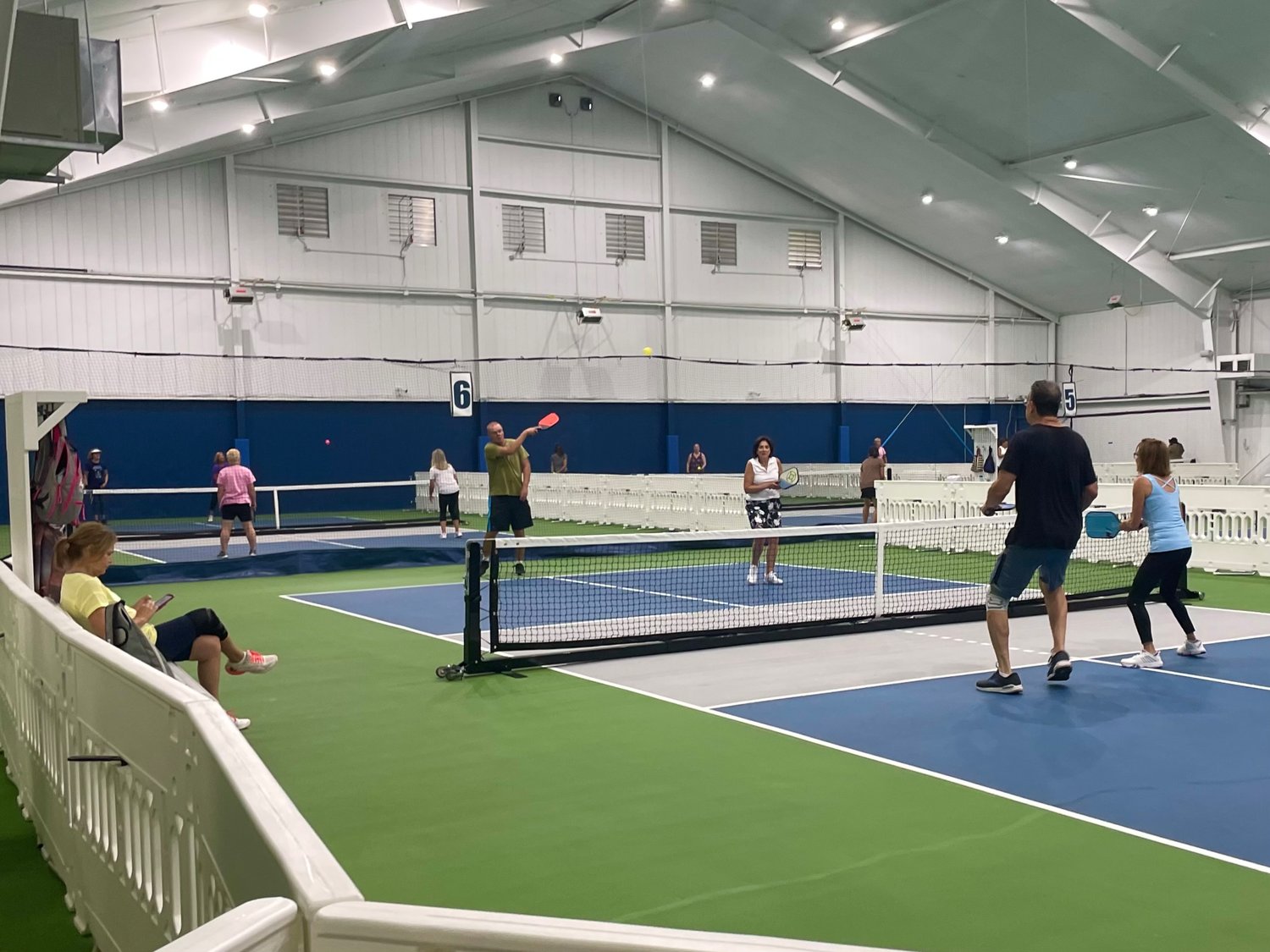 Seniors originally gravitated toward pickleball as it is less taxing than alternatives like tennis and lends itself to socializing.