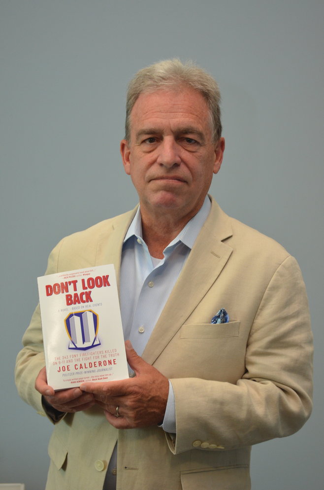 Former newspaperman Joe Calderone has published his first book, “Don’t Look Back,” taking a fictional view of the Sept. 11 terrorist attacks on the eve of their 21st anniversary.