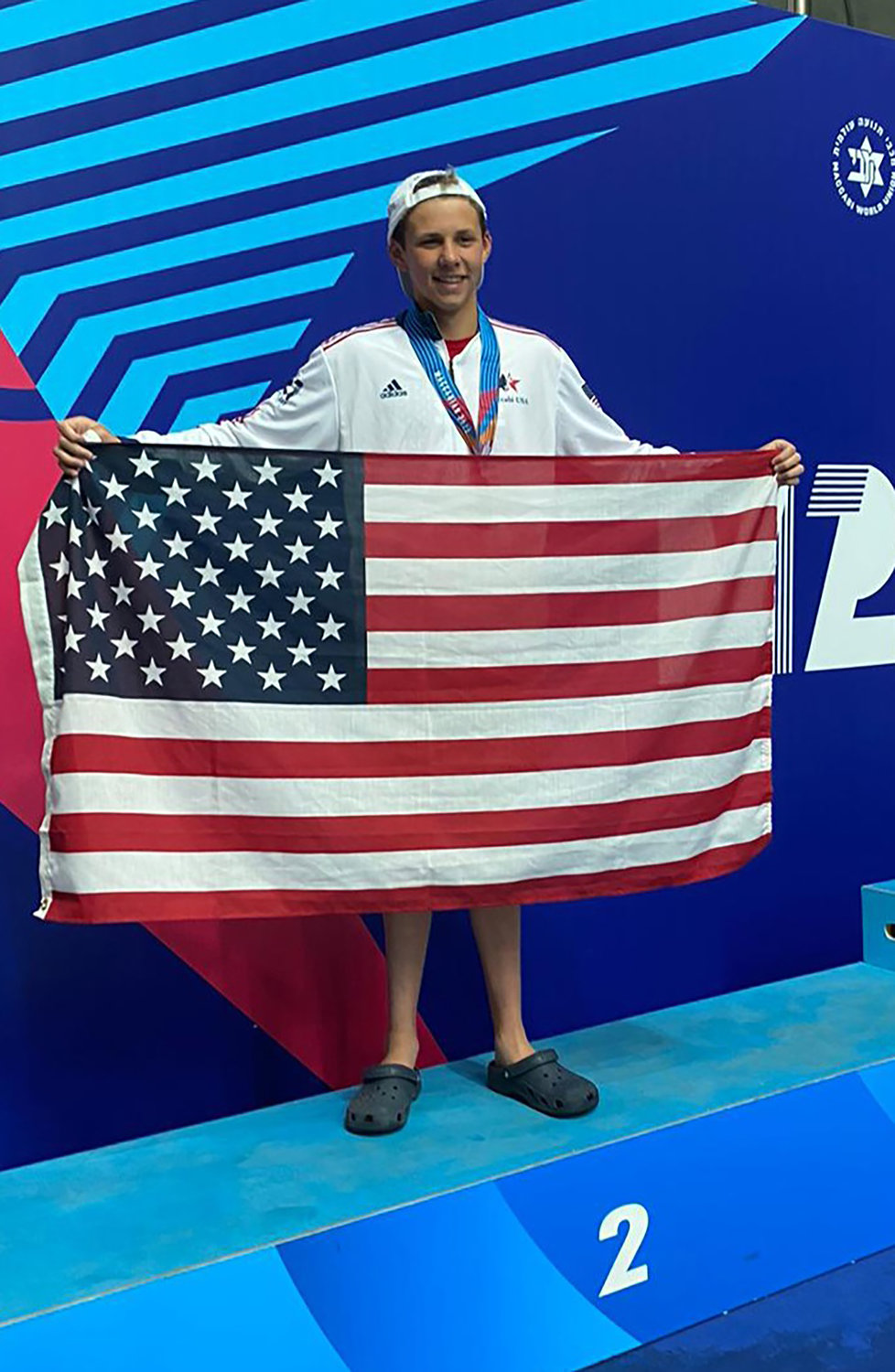 Athletes from Bellmore-Merrick recently competed in the Maccabiah Games, which ended last week in Israel. Swimmer William Siegel, a rising sophomore at Sanford H. Calhoun High School, won a gold medal in the boys’ 1,500-meter freestyle.