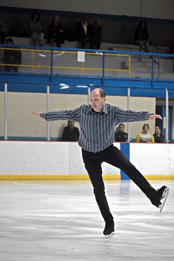 Cedarhurst resident Mark Getman performed at the Skating Club of New York’s Summer Celebration Exhibition in July.