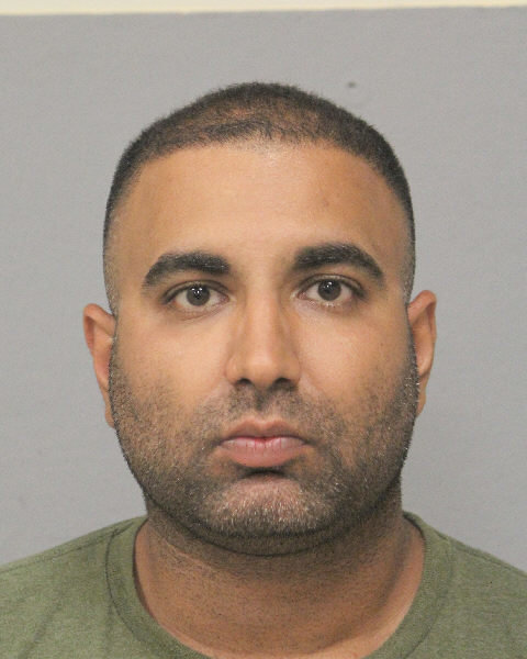 Tejinder Singh, 28, of East Meadow, was arrested for smashing 25 cars in East Meadow on August 4.