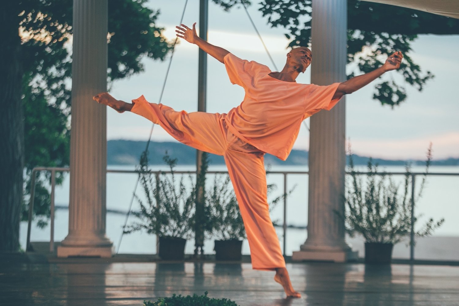 The Gold Coast Dance Festival included performances by well-known Manhattan dance companies including Alvin Ailey. Yannick Lebrun who performed on Saturday is a member.