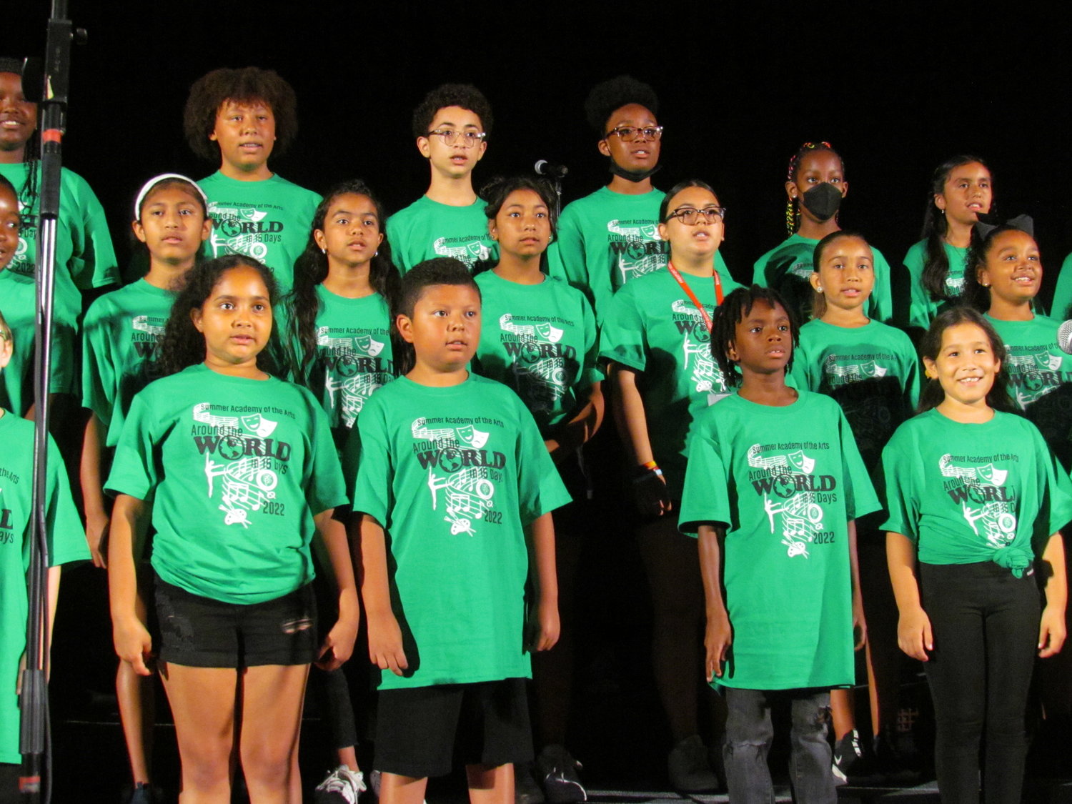 "Around the World in 15 Days" served as the theme of this year's Summer Academy of the Performing Arts.