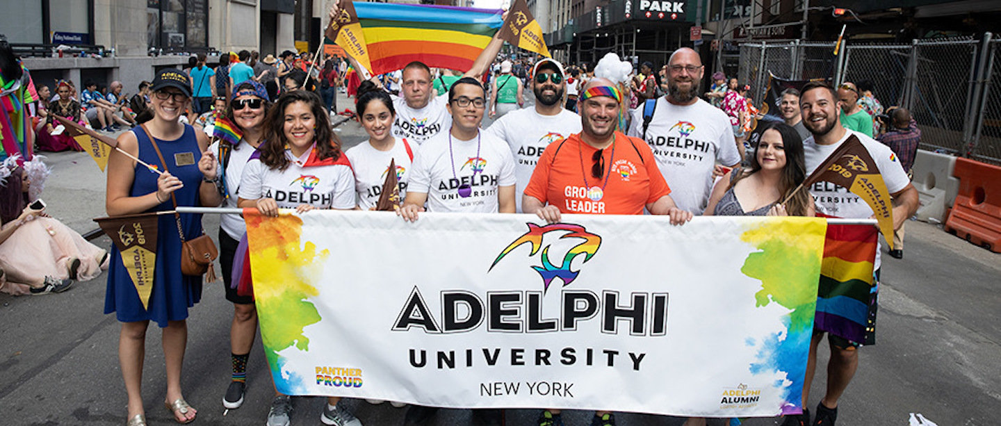 Adelphi University a safe space for LGBTQ+ students, their family and faculty.