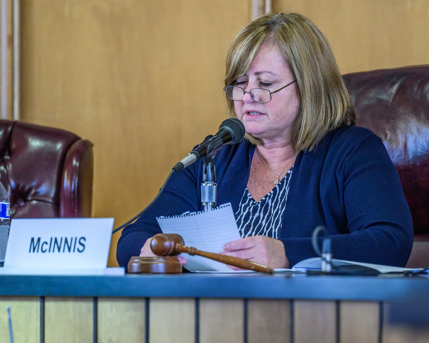 City Council President Karen McInnis said at Tuesday’s council meeting that she had appointed a committee to study ways of getting more LIRR passengers to the beach.