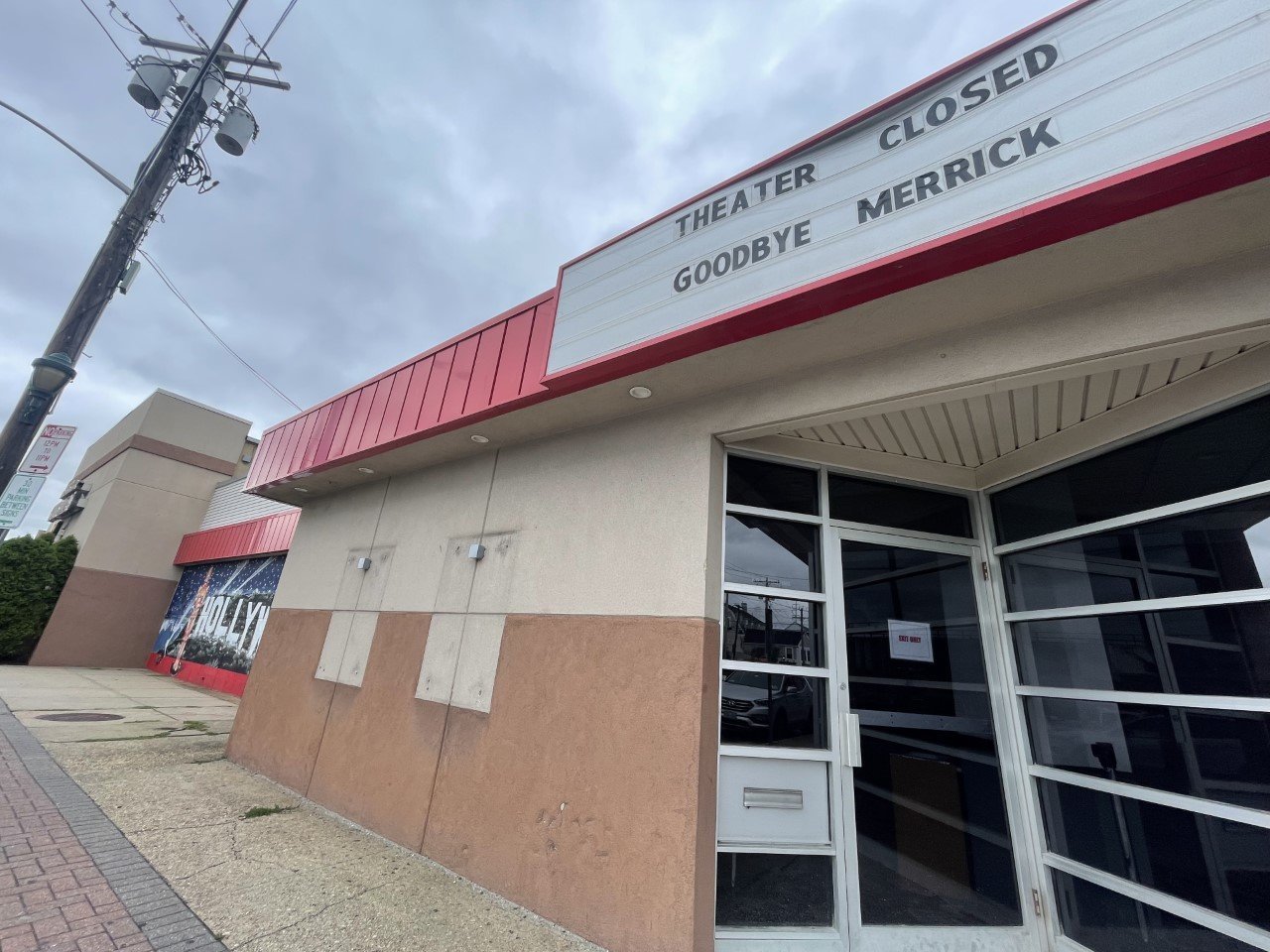 Merrick Cinemas V closed last month. The business, under its most recent ownership, has been open since 2017.