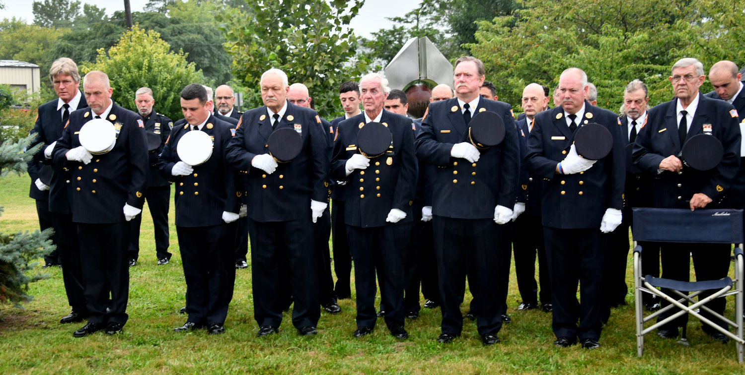 The Glen Cove Fire Department paid their respect to lives lost in the terrorist attacks on Sept. 11, 2001.