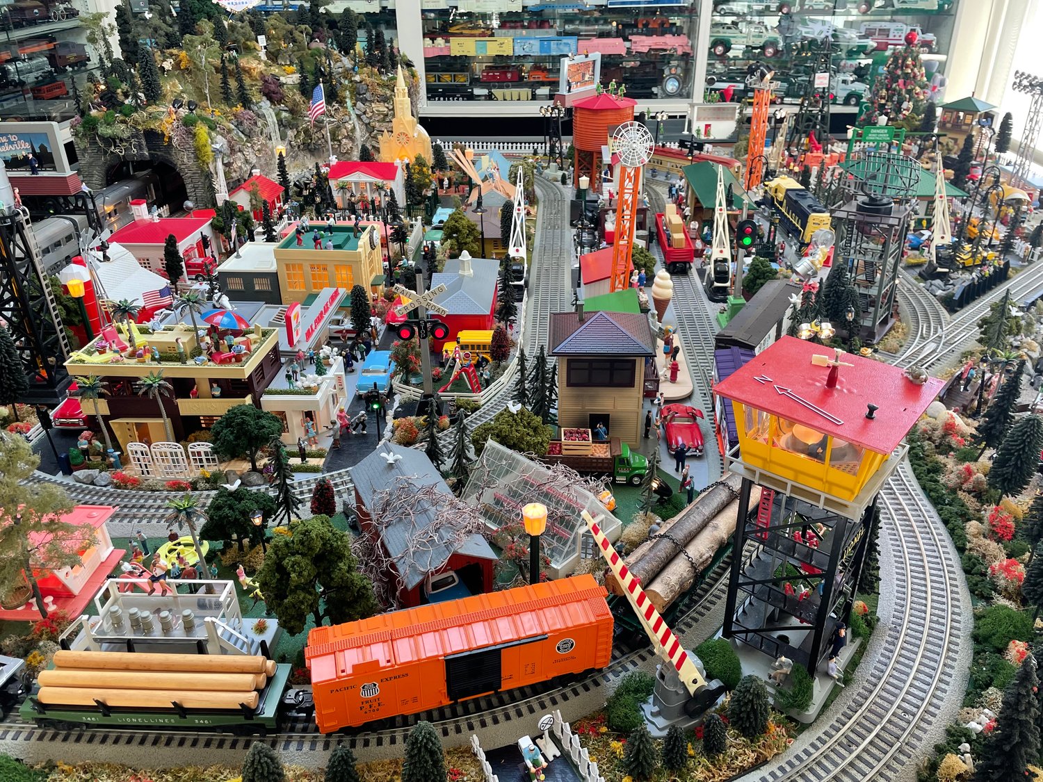 Bellmore resident Gary Gaccione nearly died in 2020, after a long battle with Covid-19. In his recovery at home, he connected with friends from the past and present, and created an impressive Lionel model train display.