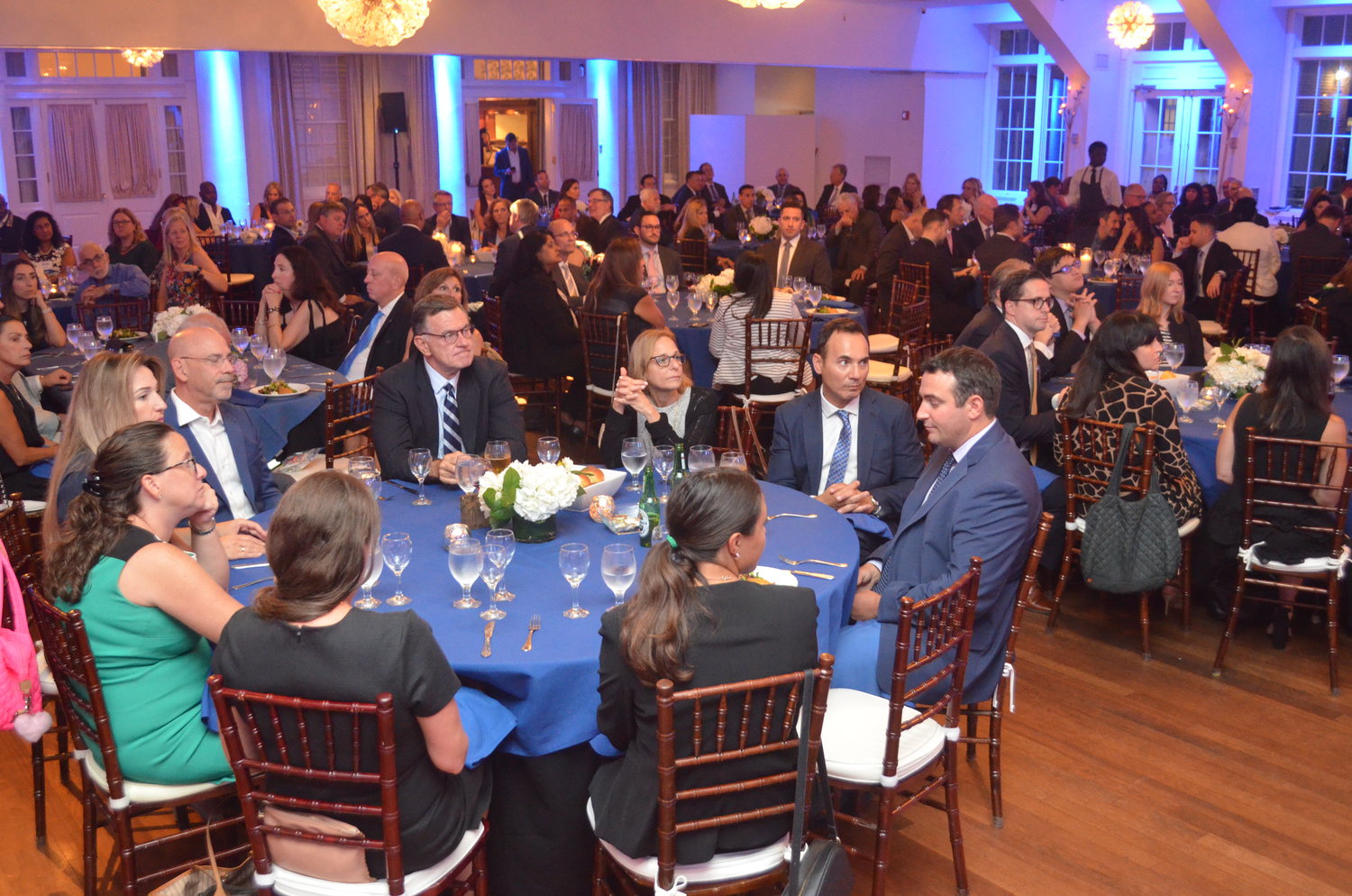 Top Lawyer honorees enjoying dinner during the awards ceremony with friends, family and loved ones.