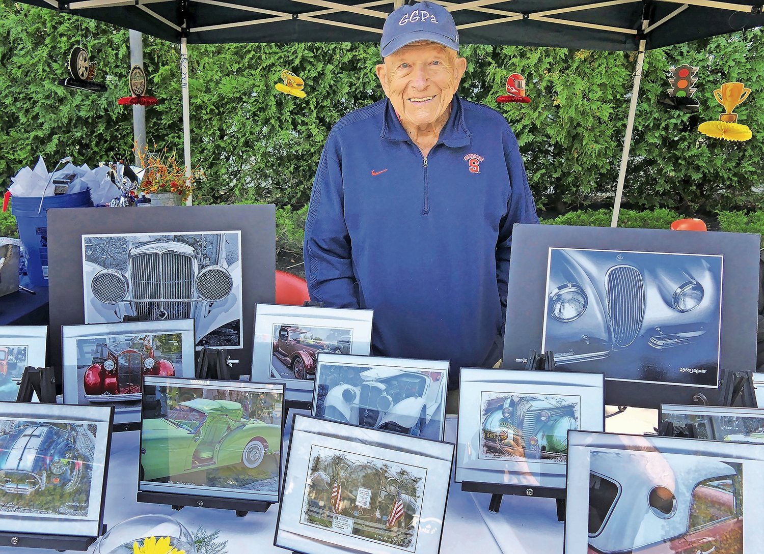 Stanley Mutterperl, a resident living at The Bristal in North Woodmere, has a soft spot for antique cars, having taken dozens of photographs of such vehicles during his lifetime.